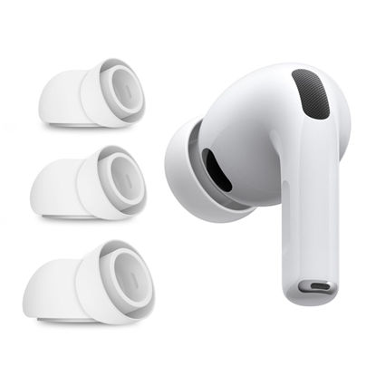 Attēls no Tech-Protect EAR TIPS 3-PACK APPLE AIRPODS PRO 3 White
