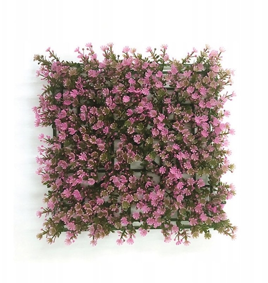 Picture of Terra Natura Aqua Natura, rolina, do dekoracji akwarium, pudrowo-róowa, plastikowa, 25 cm x 25 cm, morski dywan