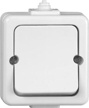 Picture of Timex JANTAR cznik pojedynczy n/t IP44 biay /przykrcany klawisz/ WNT-1J