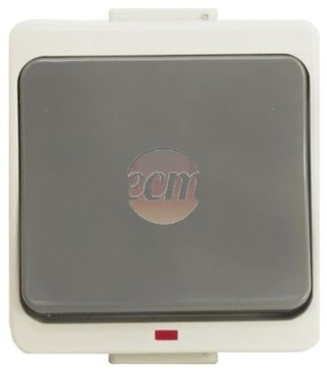 Picture of Timex JANTAR-bis cznik pojedynczy z podwietleniem n/t IP44 szary (WNT-1J-b/S)