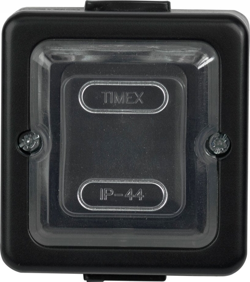 Picture of Timex LOFT Przycisk zwierny wiato/dzwonek n/t IP44 czarny /czarny ogumowany klawisz/ WNT-6/7J CZA