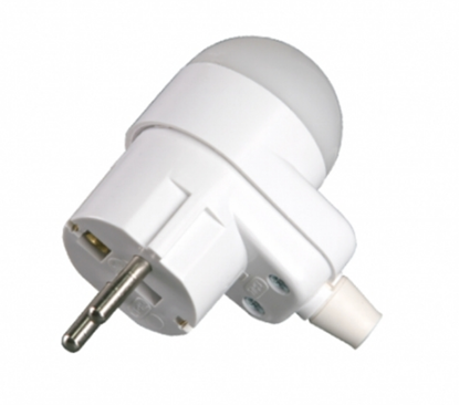 Picture of Timex Wtyczka 16A 2P+Z Uni-Schuko z lampk 250V biaa (WT-16U/L)