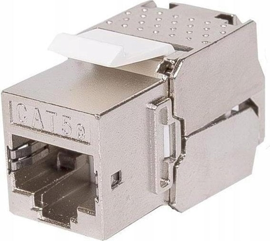 Picture of TKH Modu RJ45 keystone kat.5e STP beznarzdziowy CCAS-K5E-STP
