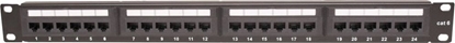 Picture of TKH Panel kat.6 19 cali 1U 24xRJ45 UTP czarny CCAS-PA6-24UTP