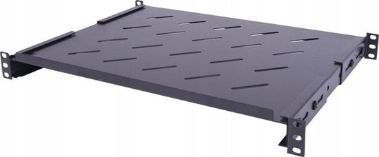 Изображение TKH Póka regulowana 19 cali 1U g. 350-450mm mocowanie w 4 punktach CCAS-P-350