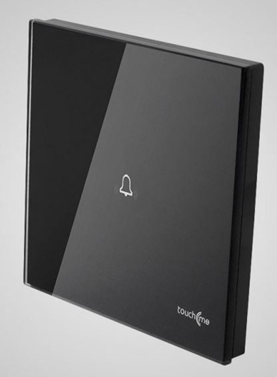 Picture of Touchme TouchMe Duy panel szklany dzwonek czarny (TM713B)
