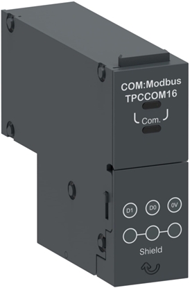 Attēls no TransferPacT Modu funkcyjny Modbus RTU (port szeregowy) wtyczka TA ModBus RS485 TPCCOM16