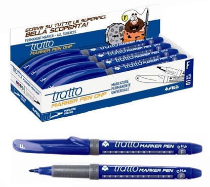 Attēls no Tratto - Marker permanentny F-2,2 mm Niebieski / 806801