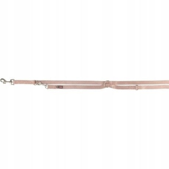Picture of Trixie Premium smycz regulowana dla psa tama ró LXL: 2.00 m/25 mm