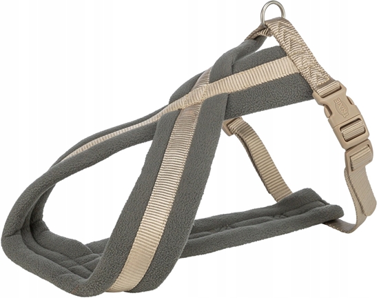Изображение Trixie Premium Touring szelki dla psa piaskowy SM: 4070 cm/20 mm