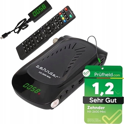 Picture of Tuner TV Zehnder DVB-S2 HX-2600 mini