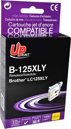 Изображение Tusz UPrint Tusz B-125XLY / LC-125XLY (Yellow)