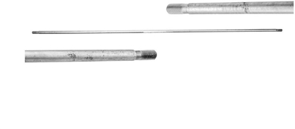 Изображение Uziom przeduka skrcana 1,5m fi16mm OC ocynk galwaniczny (obustronnie zakoczona gwintem) R.8164G