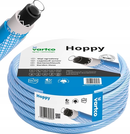 Picture of Vartco Garden hose 3/4" 20m 6-ply HOPPY TFS Vartco HOPPY TFS 1006340020