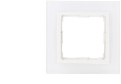 Изображение VENA2 Ramka pojedyncza szko Xglass akrylowe biae + biay 5204181