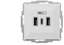 Attēls no ELEKTROPLAST VESTRA adowarka USB 2xA+C biay 3808-10