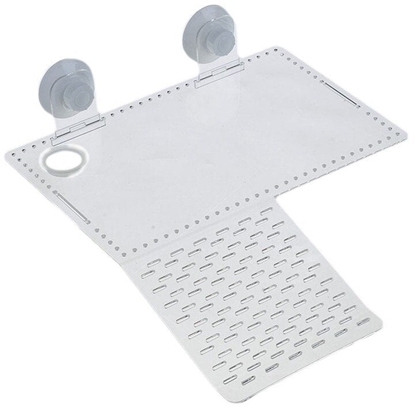 Picture of vidaXL Terra Natura, platforma, wspinaczka dla ówia, biaa, akryl, 30 x 19,5 + 15 x 15,5 cm