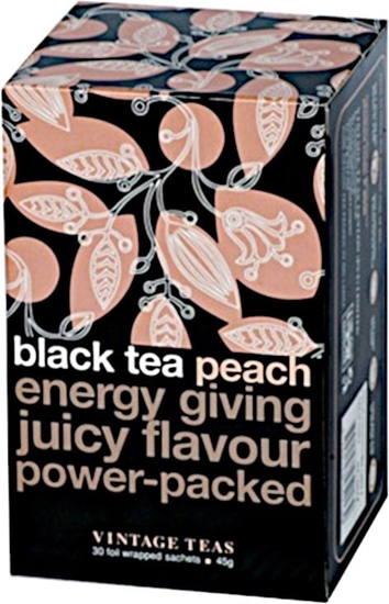 Picture of Vintage Teas Herbata czarna Black Tea Peach 30 saszetek