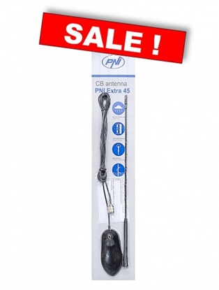 Picture of Vismazākā CB antena (45 cm) ar magnētu, kuru var uzstādīt uz auto vai mikroautobusiem | EXTRA 45