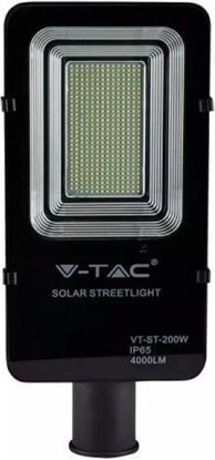 Изображение V-TAC Oprawa Uliczna Solarna VT-ST200 50W 4000K 4000lm IP65 5502