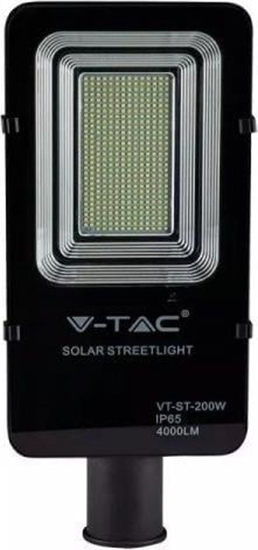 Изображение V-TAC Oprawa Uliczna Solarna VT-ST200 50W 4000K 4000lm IP65 5502