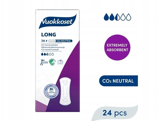 Picture of Vuokkoset LONG Wkadki higieniczne, 24 szt.
