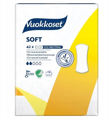 Attēls no Vuokkoset SOFT Wkadki higieniczne, 42 szt.