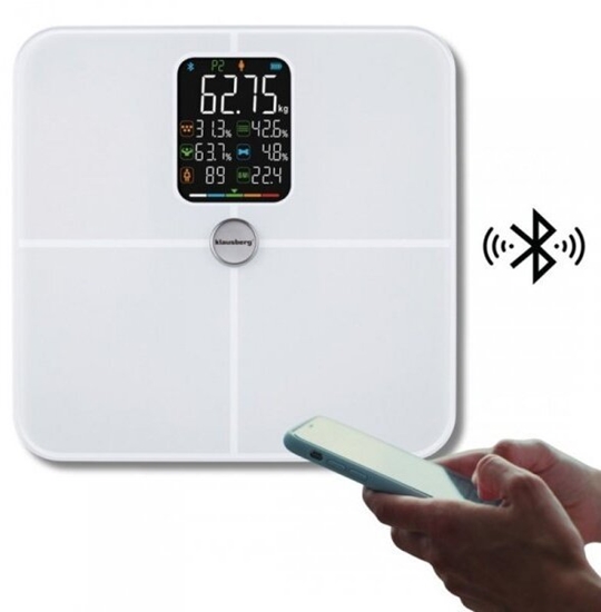 Picture of Waga azienkowa Klausberg ANALITYCZNA WAGA AZIENKOWA SMART IOS ANDROID KB-7941