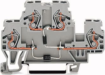 Picture of Wago Dwupitrowa zczka diodowa 2,5mm2 szara (870-541/281-492)