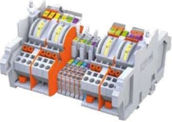 Picture of Wago Listwa pomiarowa LPW 19-torowa 230V AC równolega (847-356/230-1000)