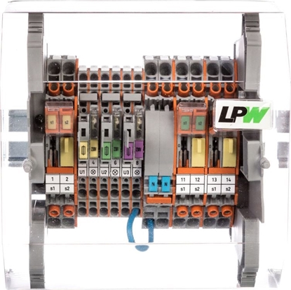 Attēls no Wago Listwa Pomiarowa WAGO LPW 14-torowa, 230V AC, równolega 847-297/230-2000