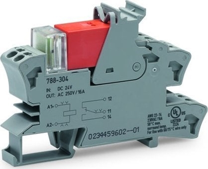 Attēls no Wago Podstawka z przekanikiem 12V DC 1p 788-303