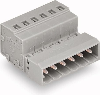 Attēls no Wago Wtyk MCS-MIDI Classic 4-biegunowy szary raster 5mm (231-604)