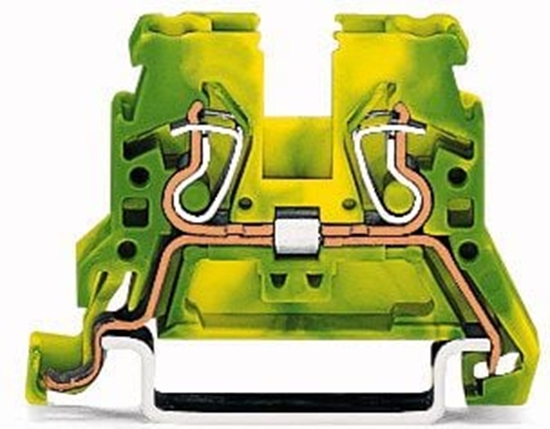 Picture of Wago Zczka 2-przewodowa PE 2,5mm2 óto-zielona (870-907)