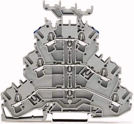 Picture of Wago Zczka 3-pitrowa 2,5mm2 L/L/N szara (2002-3233)