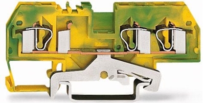 Attēls no Wago Zczka 3-przewodowa 4mm2 óto-zielona (281-687)