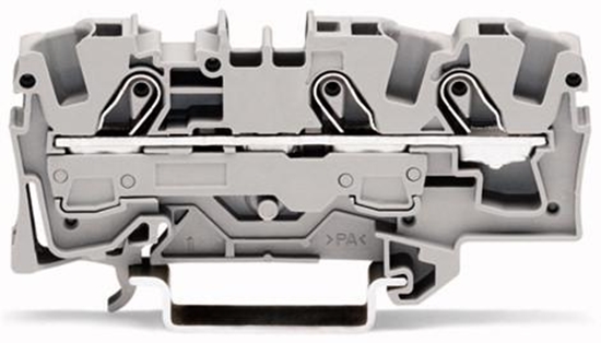 Picture of Wago Zczka 3-przewodowa 6 mm2 szara - 2006-1301