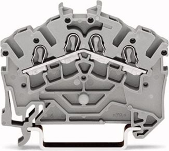 Picture of Wago Zczka 4-przewodowa 2,5mm2 szara (2002-6401)