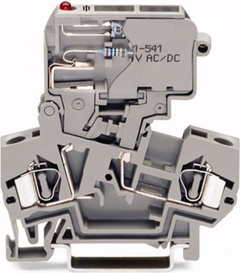 Picture of Wago Zczka bezpiecznikowa 4mm2 szara 10A 5x 20mm (281-611/281-541)