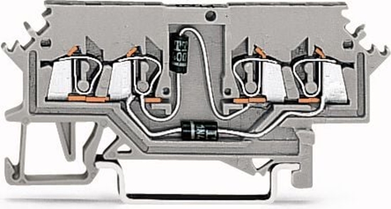 Picture of Wago Zczka diodowa 4-przewodowa 1,5mm2 (279-620/281-408)
