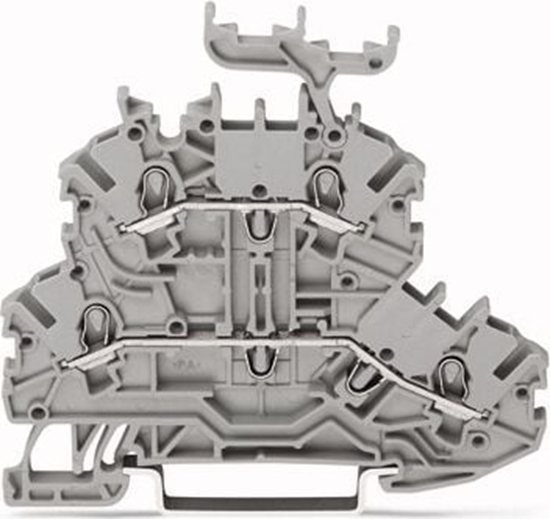 Picture of Wago Zczka dwupitrowa 1,5mm2 szara (2000-2231)