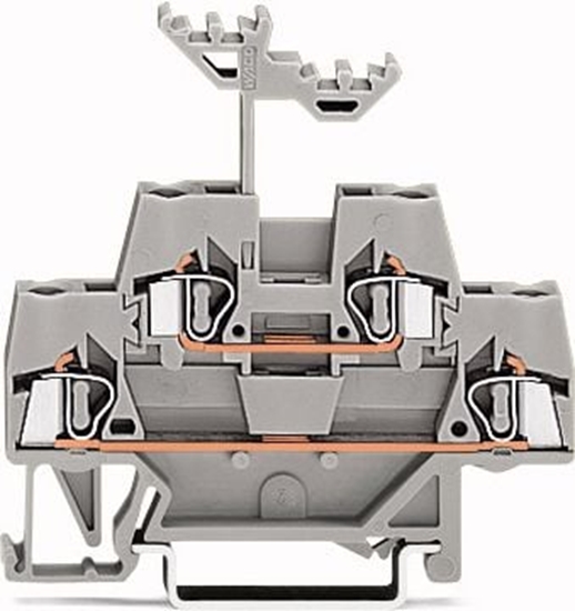 Picture of Wago Zczka szynowa 2-pitrowa 2,5mm2 szara (280-519)