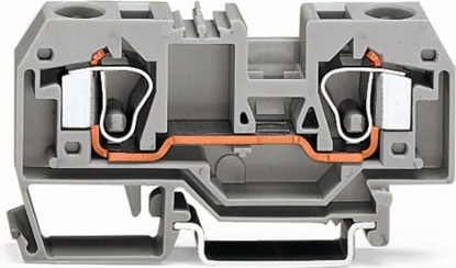 Attēls no Wago Zczka szynowa 2-przewodowa 10mm2 szara (284-901)