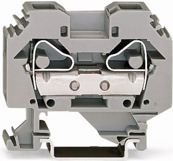 Picture of Wago Zczka szynowa 2-przewodowa 16mm2 szara (283-101)
