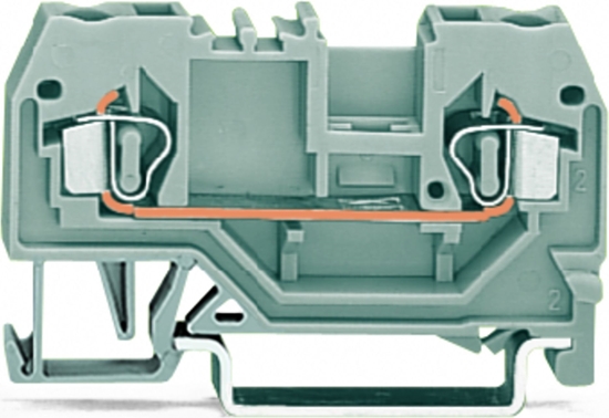 Picture of Wago Zczka szynowa 2-przewodowa 2,5mm2 czarna (280-905)