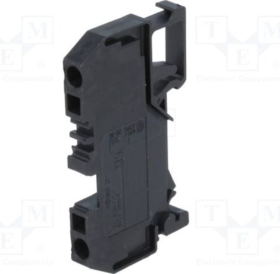 Picture of Wago Zczka szynowa 2-przewodowa 4mm2 czarna (281-905)