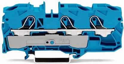 Изображение Wago Zczka szynowa 3-przewodowa 10mm2 niebieska TOPJOBS (2010-1304)