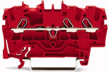 Изображение Wago Zczka szynowa 3-przewodowa 2,5mm2 czerwona TOPJOBS (2002-1303)