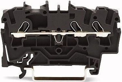 Picture of Wago Zczka szynowa 4-przewodowa 1,5mm2 czarna TOPJOBS (2001-1405)