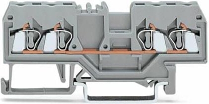 Picture of Wago Zczka szynowa 4-przewodowa 2,5mm2 czarna (280-831)